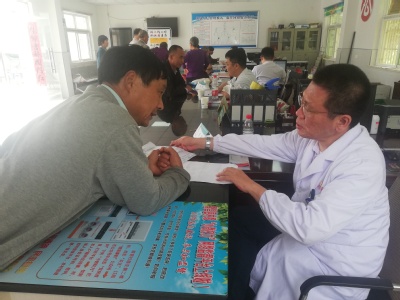 义诊活动现场 义诊活动现场