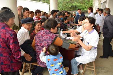 义诊活动现场 义诊活动现场