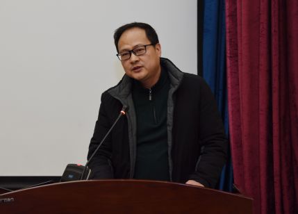 教务处交流汇报现场