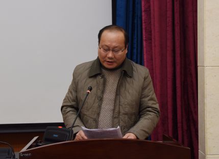 学工部交流汇报现场