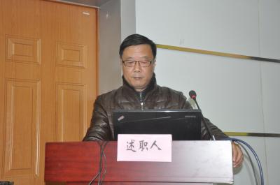护理学院党总支书记刘群汇报工作