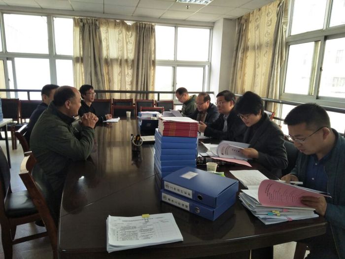 副院长吴金月带队验收现场